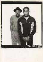 Frank Bruno Lenny Henry Boxer Award NPG Photo Postcard