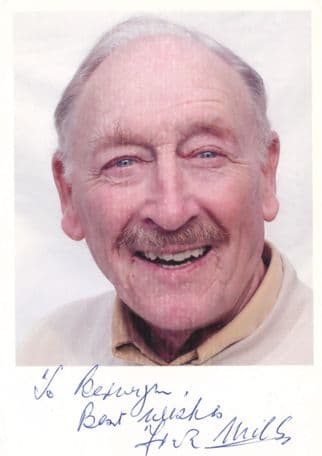 Frank Mills Coronation Street RARE Hand Signed Cast Card Photo