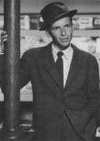 Frank Sinatra in 1958 Photo Postcard