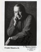 Frank Sinatra Jr Ultimate 3x Hand Signed Photo & His Office Envelope