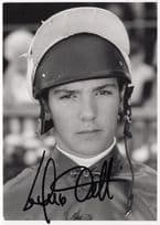 Frankie Dettori Horse Racing Jockey 7x5 Hand Signed Photo