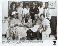 Franks Place CBS Sitcom Tim Reid Virginia Capers Charles Lampkin Rare Press Photo