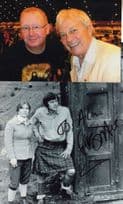Frazer Hines Dr Who 10x8 Hand Signed Autograph & COA 2x PHOTO s