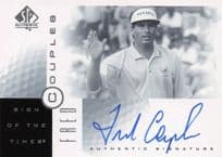 Fred Couples Sign Of The Times Hand Signed 2001 SP Golf Autograph Card