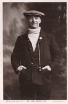 Fred Wright Old Music Hall Comedian Andy Capp Hat Rotary Real Photo Postcard