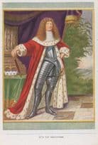 Frederick William Elector of Brandenburg Painting Cigarette Card