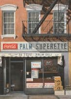 French Neglected Food Cafe Supermarket Coca Cola Sandwich Postcard