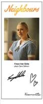 Freya Van Dyke as Zara Selwyn Neighbours Signed Photo