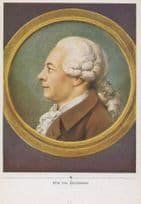 Friedrich Gottlieb Klopstock German Poet Old Painting Cigarette Card