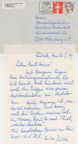 Friedrich Wegener German Nazi Jew WW2 War Pathologist Hand Signed Letter