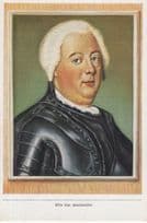 Friedrich Wilhelm I Frederick King William I of Prussia Old Cigarette Card