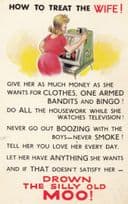 Fruit Machines Treat The Wife Gambling Vintage 1970s Postcard