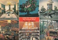 Funchal Madeira Casa Do Turista Tourist Shop Portugal Postcard