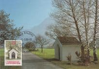 Furstentum Liechtenstein Balzers First Day Cover Postcard