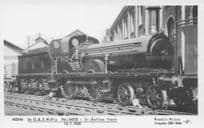 G&SW Old Train 14132 St Rollox Yard in 1930 Pamlin Prints Railway RPC Postcard