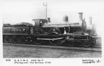 G & SWR 4-4-0 Train Number 11 Pamlin Prints Railway RPC Postcard