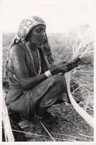 Gabbra Woman Making Basket Crafts Kenya Africa 9x7 Press Photo