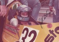 Gabriele Serbin Italian Motor Sports Car Race Driver Hand Signed Photo