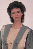 Gabrielle Drake UFO as Nicola Freeman Crossroads Printed Signed Photo