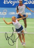 Gail Emms Badminton Olympic Games 12x8 Hand Signed Photo