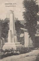Gainfarn Bad Voslau Austria Antique Kriegerdenkmal Postcard