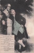 Garrick Of Drury Lane Theatre 1747 Shakespeare Prologue Phillimore Postcard