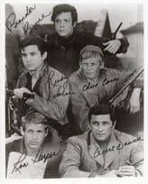 Garrison's Gorillas Launch Brendon Boone Gunsmoke Facimile Signed Press Photo