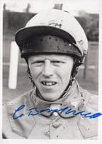 Gary Bardwell Angry Ant Sex Ban Horse Racing Jockey Hand Signed Photo