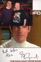 Gary Raymond in Gerry Anderson's UFO 10x8 Hand Signed Autograph & COA PHOTO