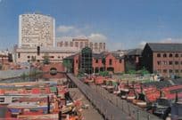 Gas Street Basin Birmingham Stunning Commanding Postcard
