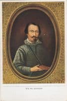 Gaspar de Guzman Count-Duke of Olivares Painting Cigarette Card