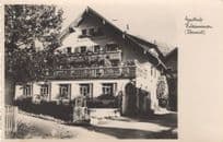 Gasthaus Gasthof Oberwirt Austria Old Character Hotel Postcard