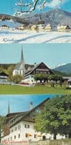 Gasthof Pension Kirchenwirt Schladming 3x Austria Postcard s