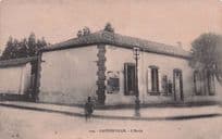 Gastonville School African Algeria Antique Postcard