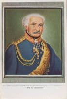 Gebhard Leberecht Von Blucher Battle Of Waterloo Painting Cigarette Card