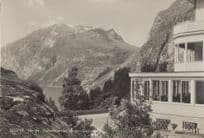 Geiranger Norge Turisthotelleret Hotel Union Norway Postcard