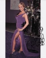 Gemma Atkinson Hollyoaks Emmerdale 2007 TV Soap Awards 10x8 Hand Signed Photo