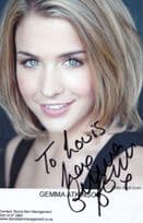 Gemma Atkinson Supermodel Official Management Company Hand Signed Photo