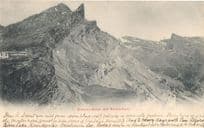 Gemmi Hotel Rinderhorn Sent By Visitor 1901 Switzerland Postcard