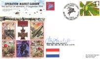 General John Hackett Operation Market Garden WW2 Military Hand Signed FDC