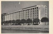 Geneve Geneva GE Hotel du Rhone Swiss Postcard
