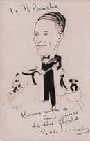 Geo Massey Jazz Big Band Birmingham Caricature Hand Signed Autograph