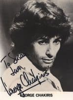 George Chakiris West Side Story Large Hand Signed Photo Autograph