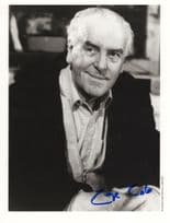 George Cole Minder Vintage Large 10x8 Hand Signed Photo
