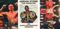 George Groves Adrian Stone 3x Boxing Hand Signed Photo s