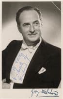 George Melachrino Italian Greek Film Music Composer Hand Signed Photo
