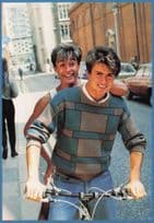 George Michael Wham On Motorcycle Santoro Rare Music Postcard