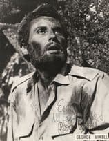 George Mikell of The Great Escape 10x8 Vintage Hand Signed Photo