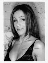 Georgia Zaris Dream Team Football TV Show Large Hand Signed Photo