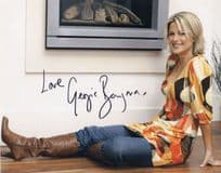 Georgina Bouzova of Casualty Stunning Large 10x8 Hand Signed Photo